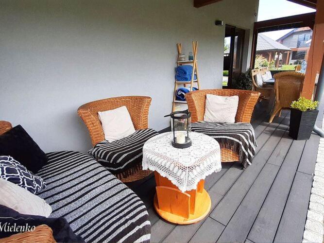 Holiday Home With A Terrace, Sauna, Jacuzzi Mielenko Εξωτερικό φωτογραφία
